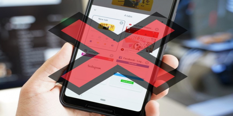 Chrome Offers to Forget About Tab Groups on Android Image