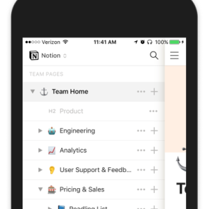 Notion - Notes, projects, docs Screenshot №4