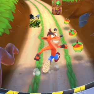 Crash Bandicoot: On the Run! Screenshot №1
