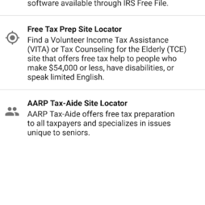 IRS2Go Screenshot №3